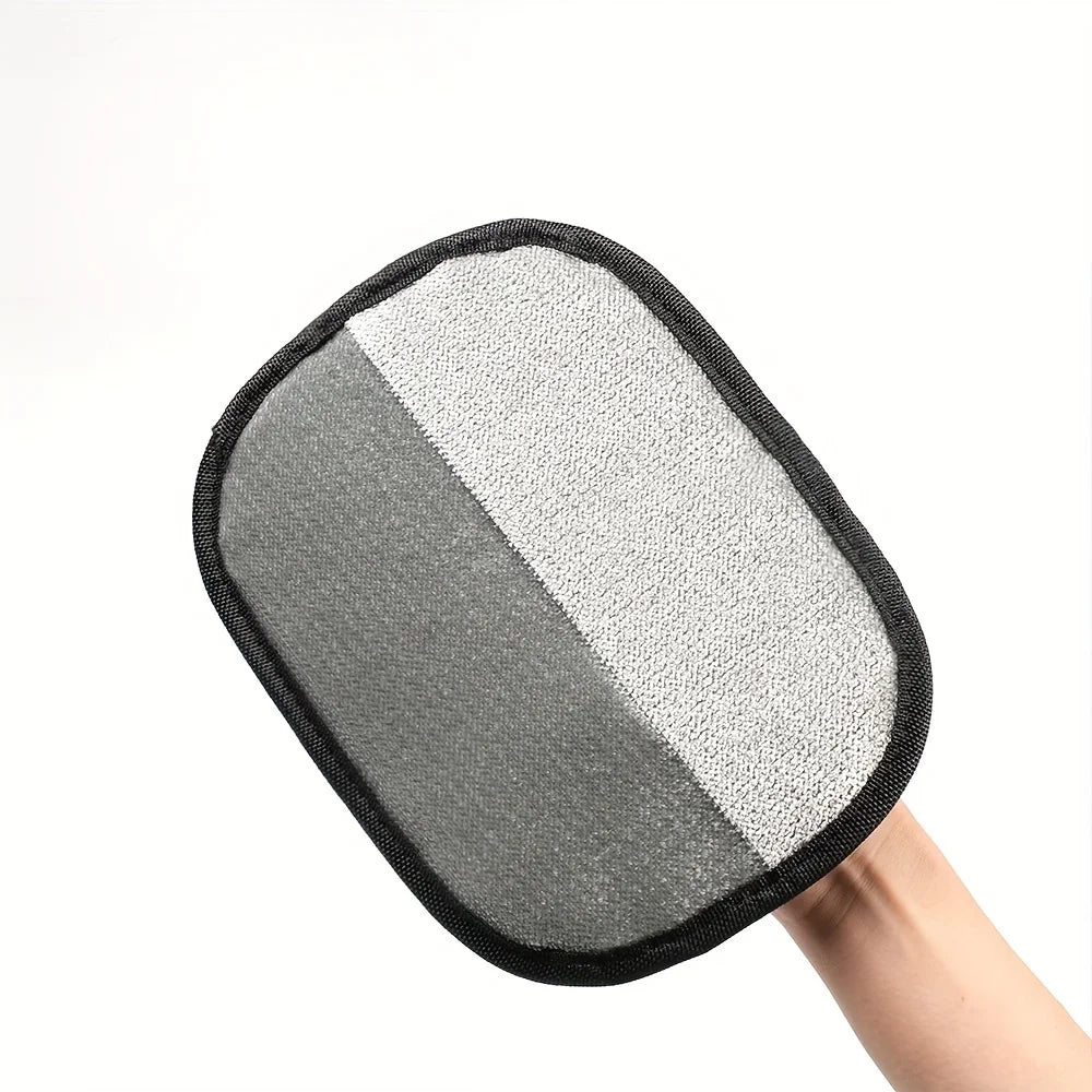 Dessous du gant anti-poils Canorya — surface électrostatique intérieure